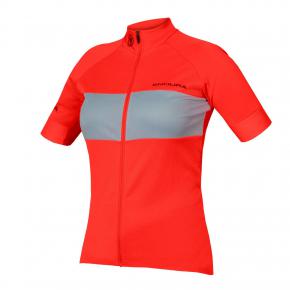 Endura Fs260-pro Womens Short Sleeve Jersey Hi-Viz Coral - A year round casual hoodie for on or off the bike.