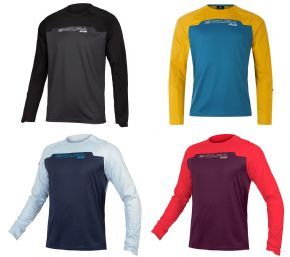 Endura Mt500 Burner Long Sleeve Trail Jersey  2024 - Lightweight Trail Tech Jersey with casual appeal