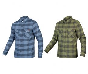 Endura Hummvee Flannel Shirt - Lightweight Trail Tech Jersey with casual appeal