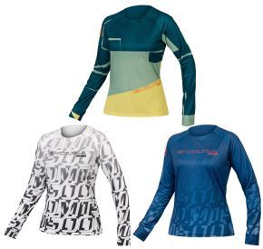 Endura Mt500 Print Ltd Womens Long Sleeve Trail Jersey  2023 - Lightweight Trail Tech Jersey with casual appeal