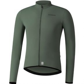 Shimano Vertex Thermal Long Sleeve Jersey Green