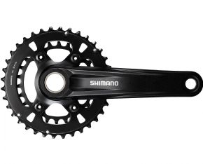 Shimano Fc-mt610 Chainset 12-speed 36/26t - PU material is hard wearing yet offers great grip for bare skin or gloves