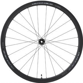 Shimano Dura-ace C36 Carbon Tubular Disc Brake Qr Front Wheel 36mm 12x100mm - PU material is hard wearing yet offers great grip for bare skin or gloves