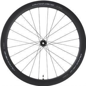 Shimano Dura-ace C50 Carbon Tubular Disc Brake Qr Front Wheel 50mm 12x100mm - PU material is hard wearing yet offers great grip for bare skin or gloves
