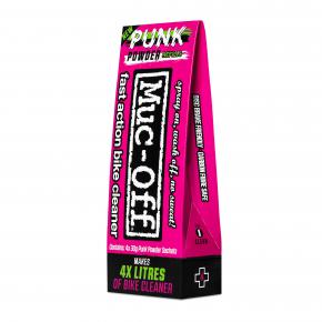Muc-off Punk Powder Bike Cleaner 4 Sachet Pack - THE MOST SPACIOUS VERSION OF OUR POPULAR NV SADDLE BAG 