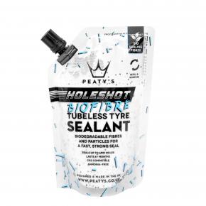 Peatys Holeshot Biofibre Tubeless Tyre Sealant 120ml Trail Pouch - For the rugged adventurer