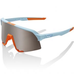 100% S3 Sunglasses Two Tone/hiper Silver Mirror Lens