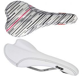 Charge Spoon Cromo Saddle - Typified by its lightweight (285g) supportive shape and pressure-relief channel