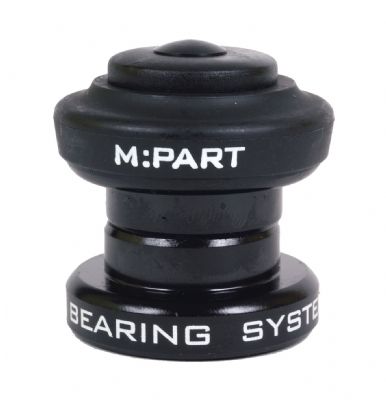 M:part Sport Threadless Headset 1-1/8 Inch - Fully replaceable bearings and full spares back up available