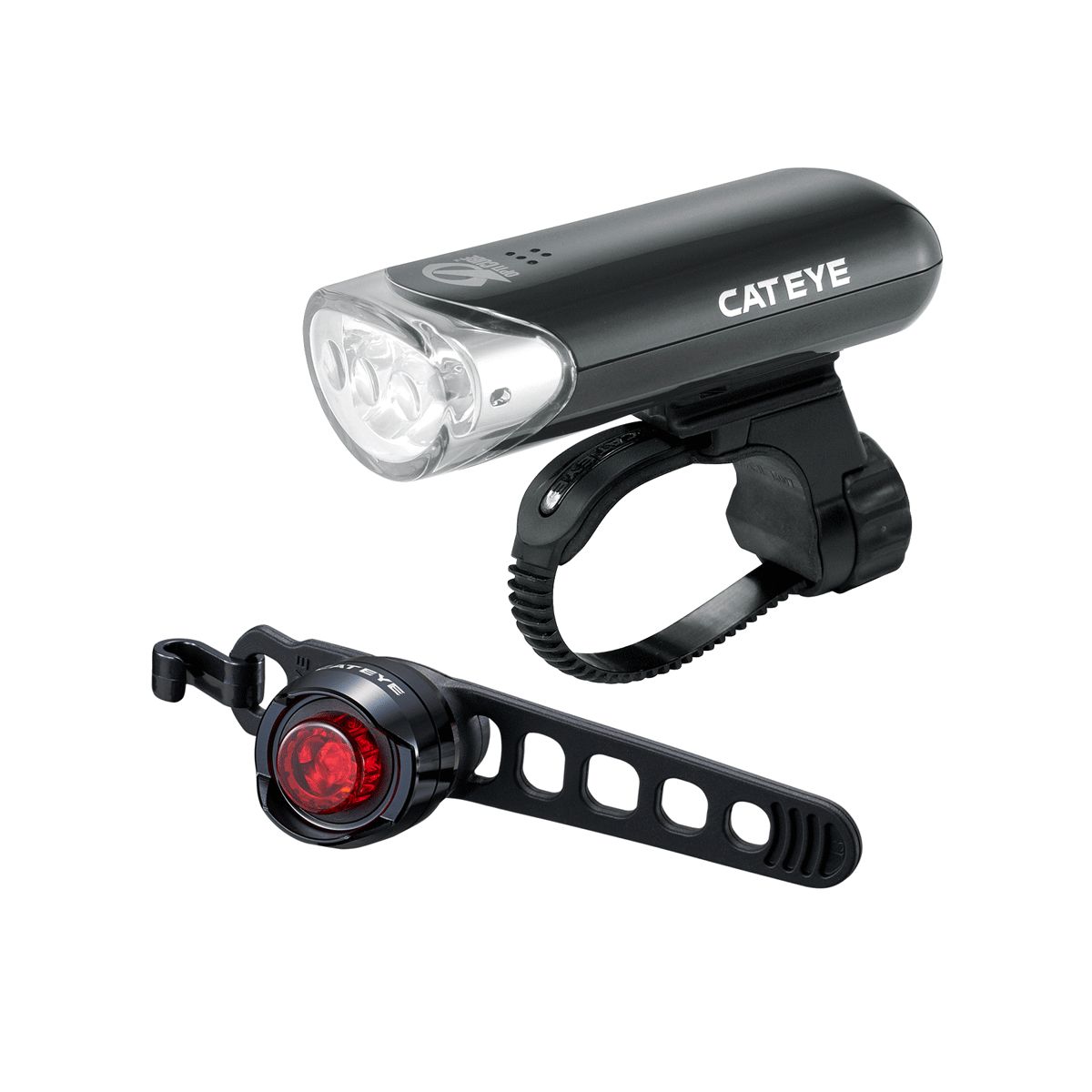 Cateye AMPP 400 & ORB USB Rechargeable Light Set | cykellygte